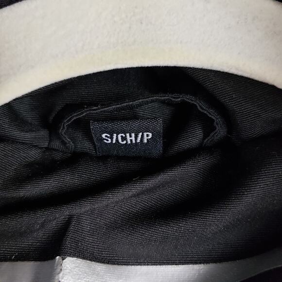 Guess Women's S Quilted Down Puffer Jacket Solid Black Hooded Winter Warm Staple - Picture 9 of 14